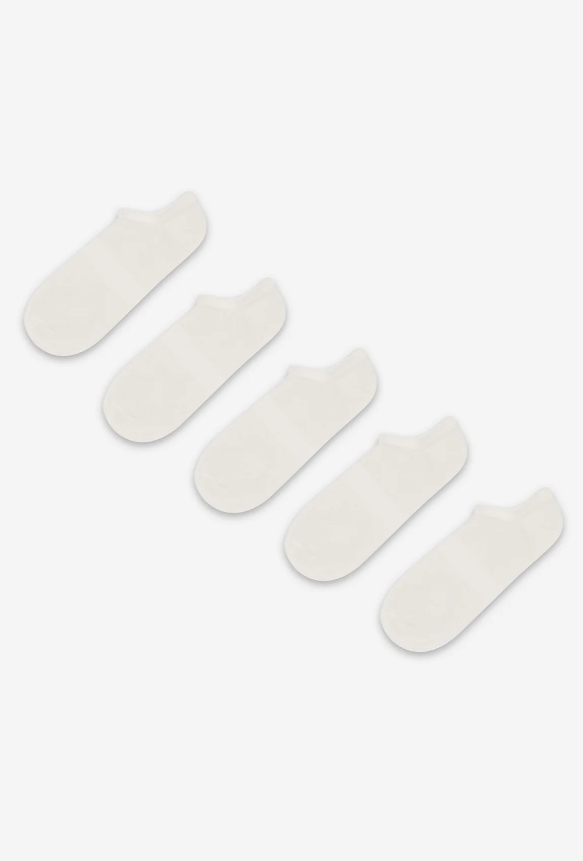 5-pak gładkich stopek unisex