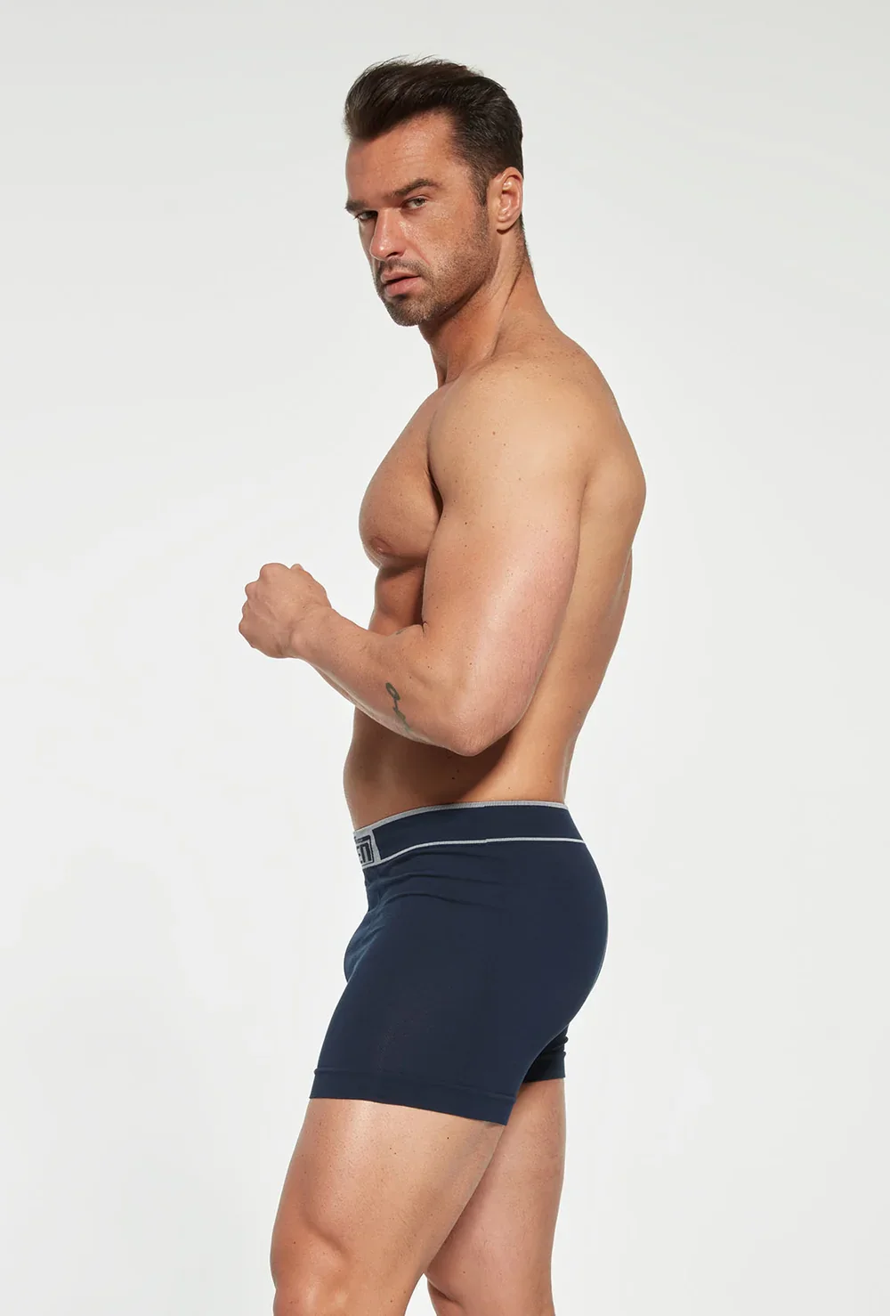 Bawełniane bokserki męskie Boxer Cotton - Image 4