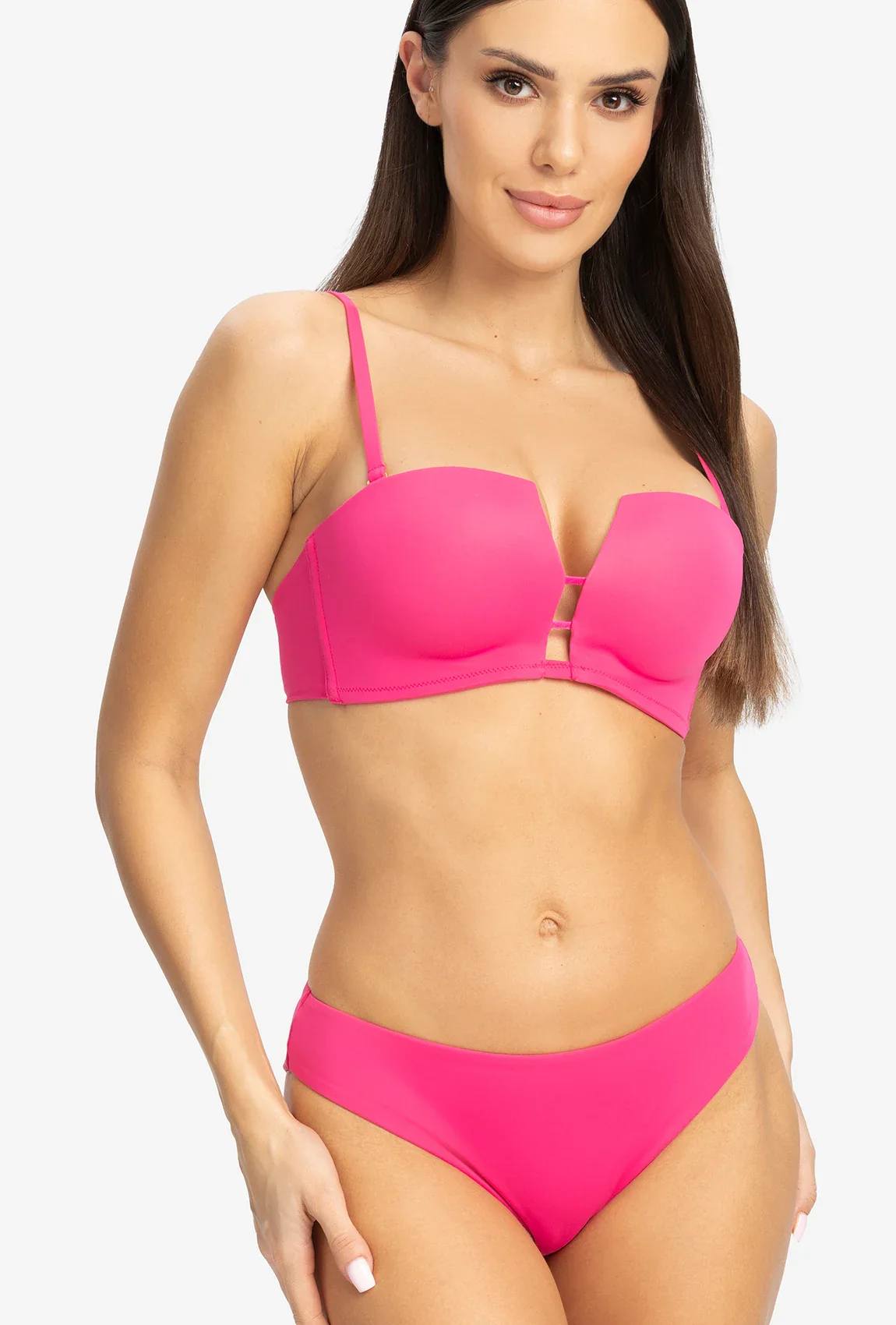 Różowy dół od bikini Riva - Image 3