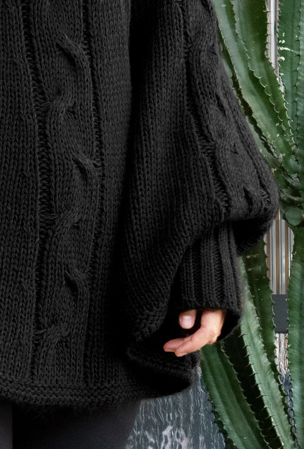 Sweter ponczo Sevilla - Image 3