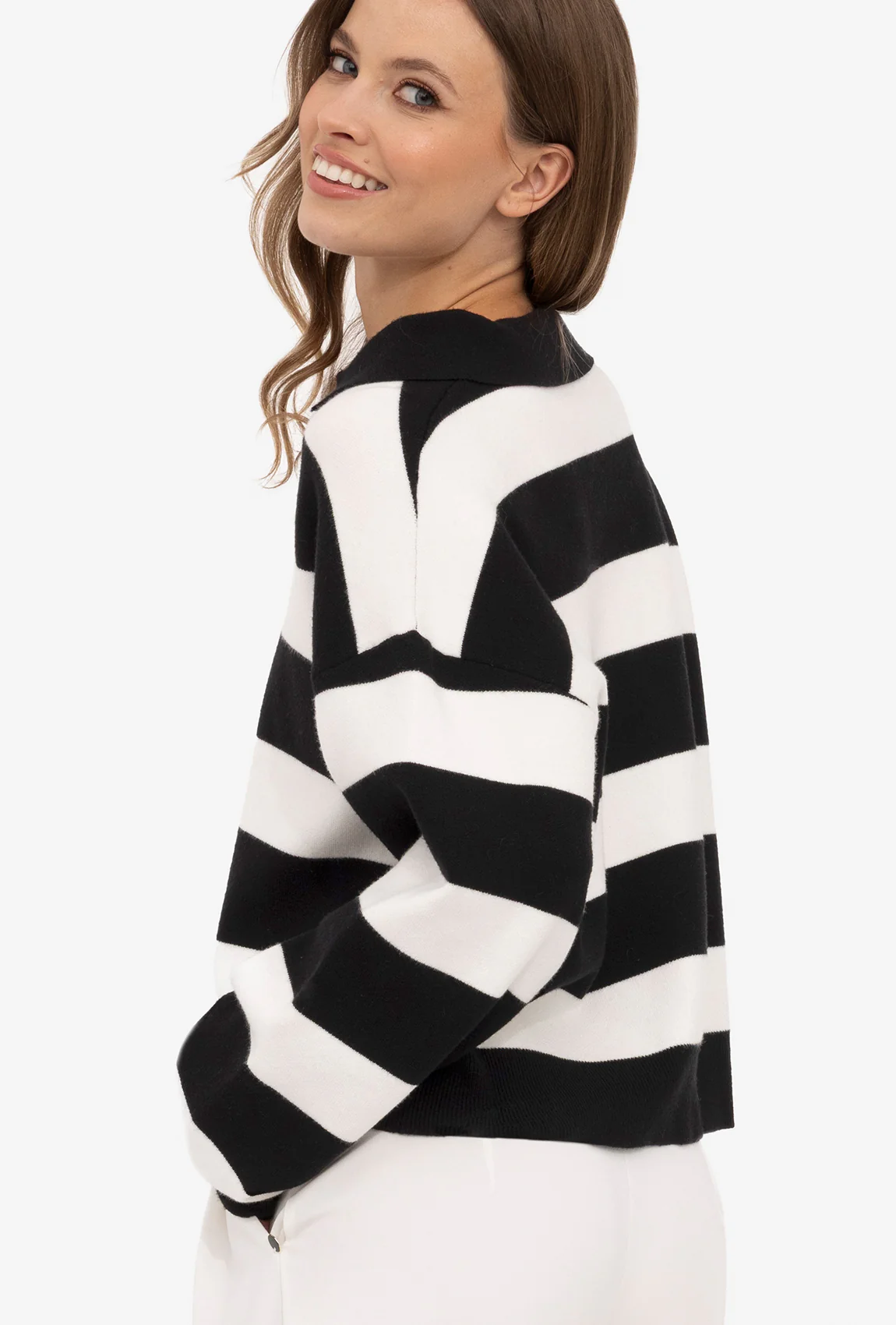 Sweter w paski Polo - Image 2