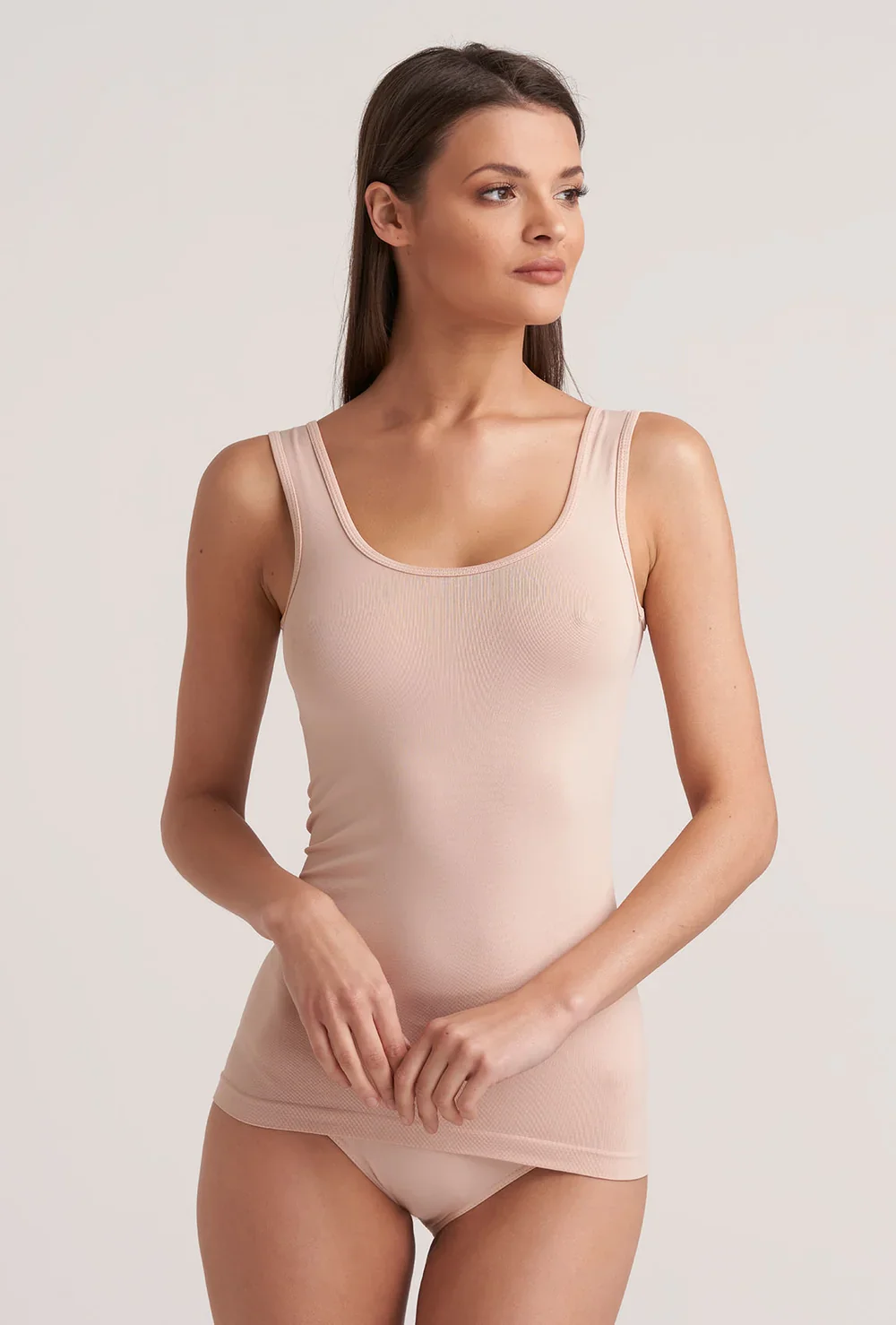 Tank top na grubych ramiączkach Q-Eko - Image 3
