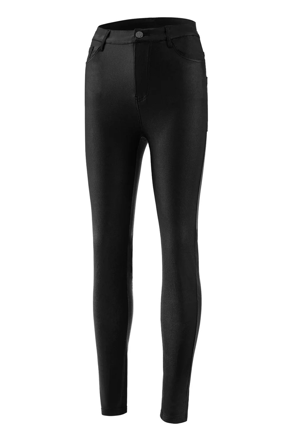 Woskowane spodnie Glam Shine - Image 6